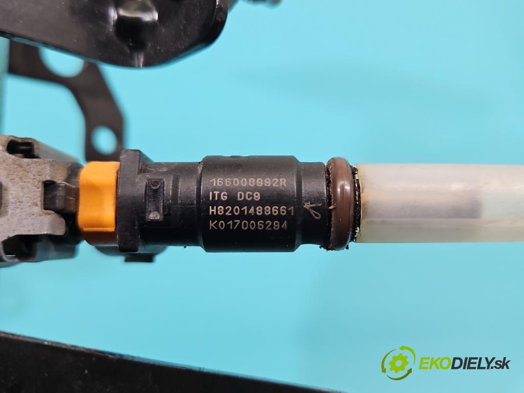Dacia Duster II 2018-2024 1.6 16V 114 HP manual 84 kW 1598 cm3 5- vstrek 166008992R (Vstrekovač paliva)