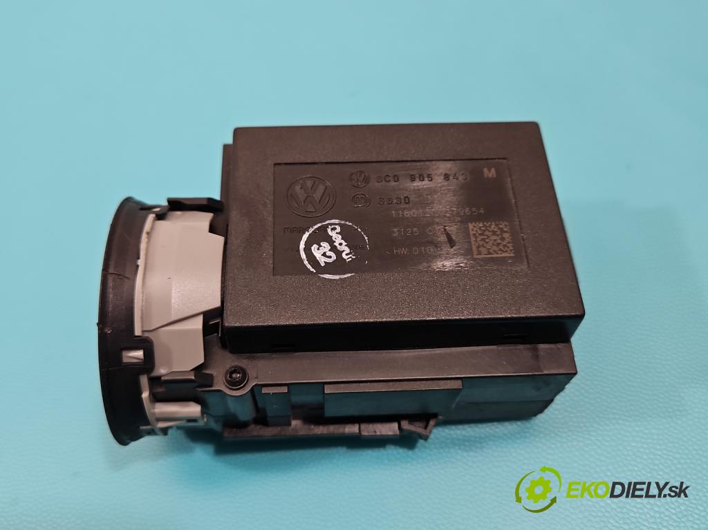 Vw Passat B6 2005-2010 2.0 FSI 150 HP manual 110 kW 1984 cm3 5- Spínačka 3C0905843 (Spínacia skrinka)