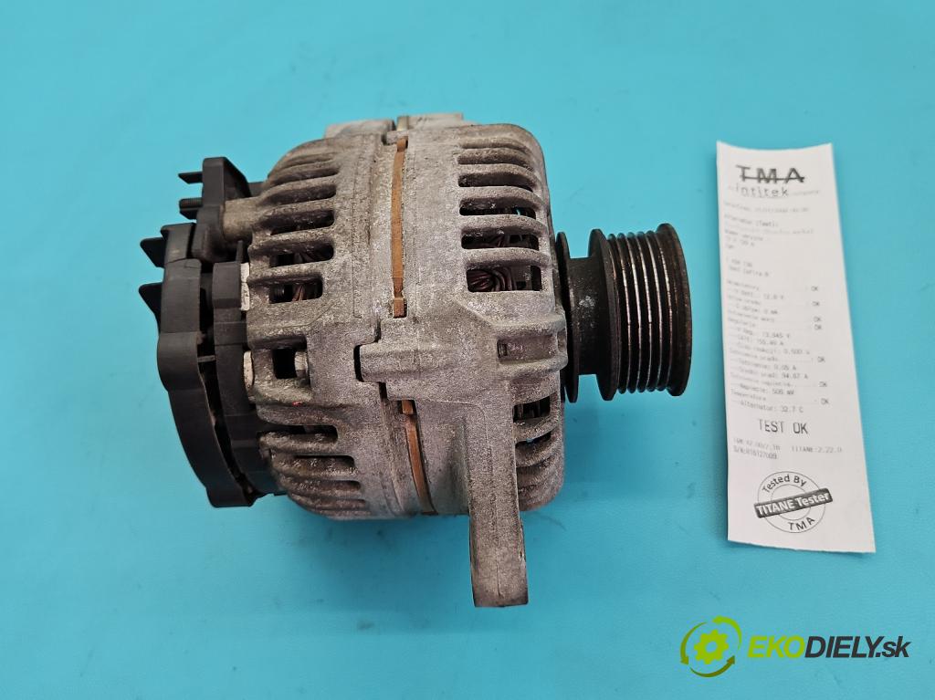 Opel Zafira B 2005-2014 1.9 cdti 120 HP manual 88 kW 1910 cm3 5- Alternator 93169028 (Alternátor)
