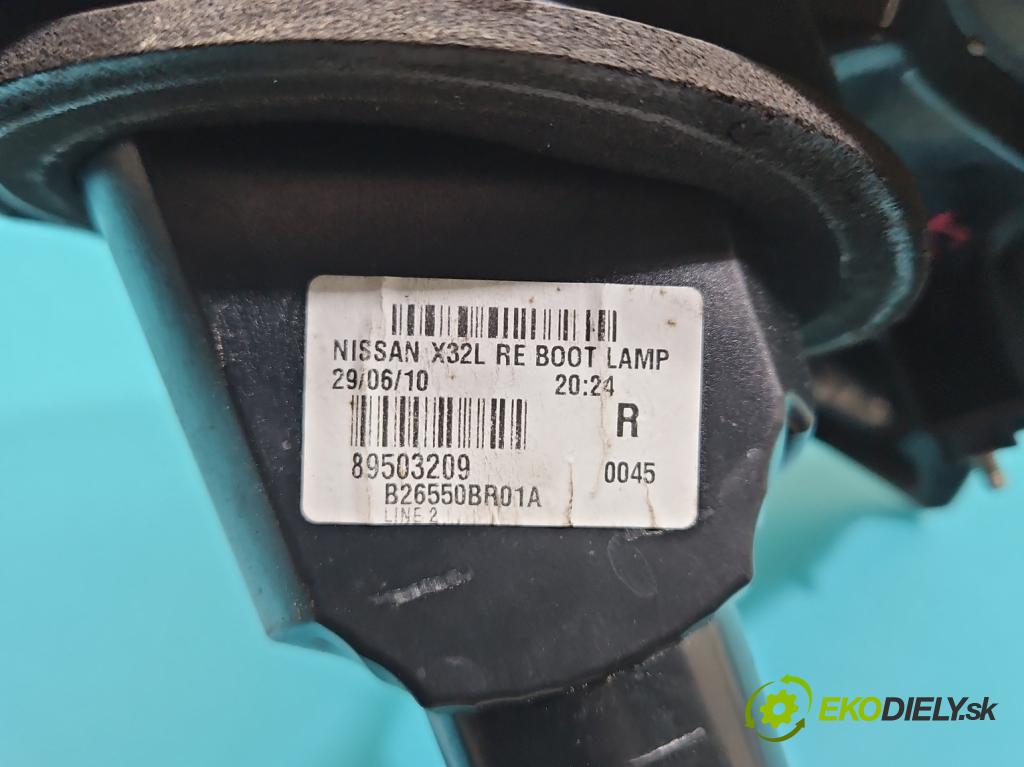 Nissan Qashqai I J10 2006-2013 1.5 dci 106 hp manual 78 kW 1461 cm3 5- světlo zadní pravé 89503209 (Klika dveří ostatní)
