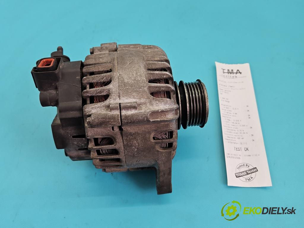 Kia Venga 1.4 crdi 75 HP manual 55 kW 1396 cm3 5- Alternator 37300-2A500 (Alternátor)