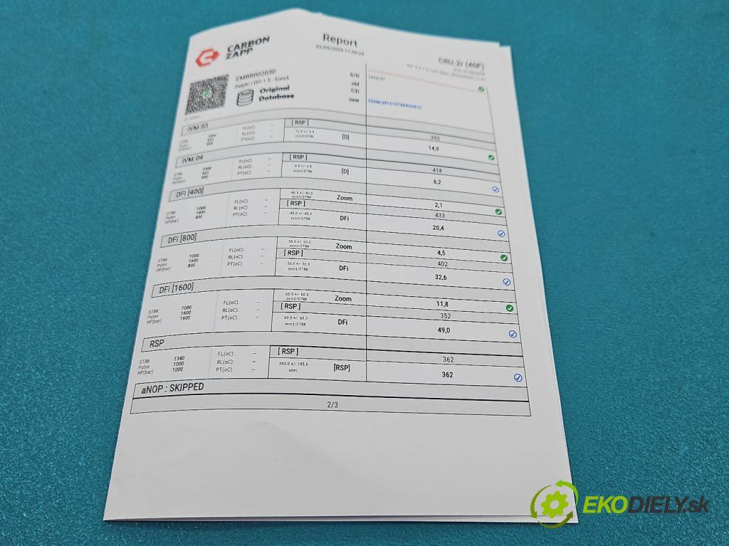 Kia Venga 1.4 crdi 75 HP manual 55 kW 1396 cm3 5- vstrek EMBR00203D (Vstrekovač paliva)