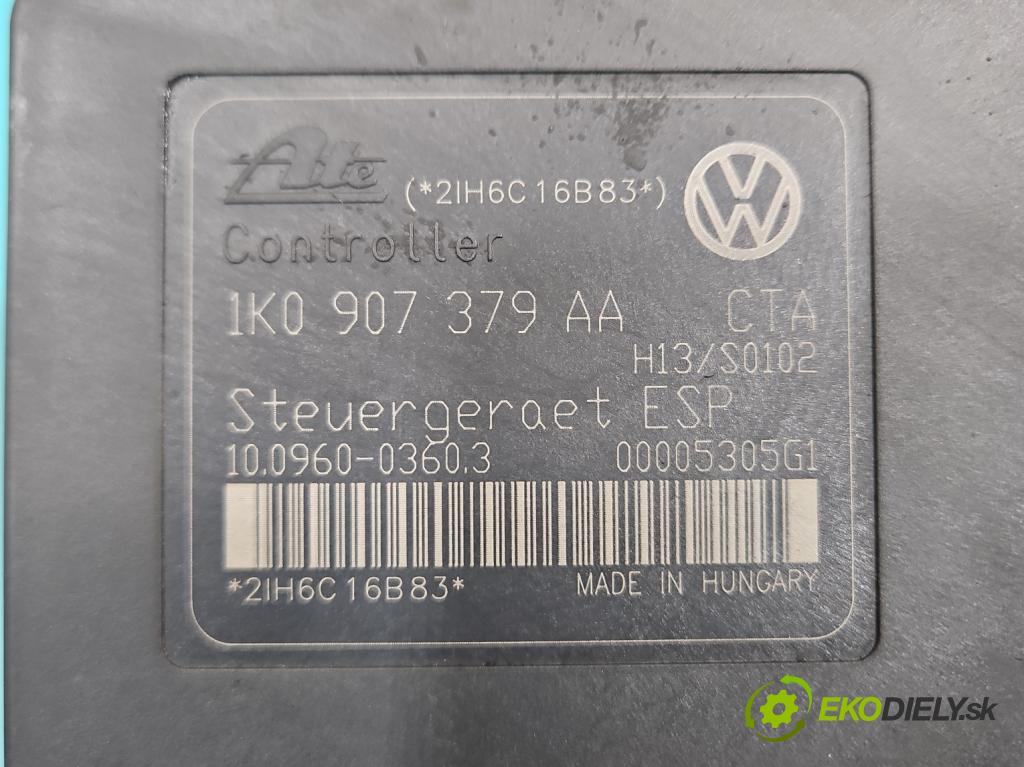 Vw Touran I 2003-2015 1.9 tdi (BLS) 105 HP manual 77 kW 1896 cm3 5- čerpadlo abs 1K0614517T (Pumpa ABS)