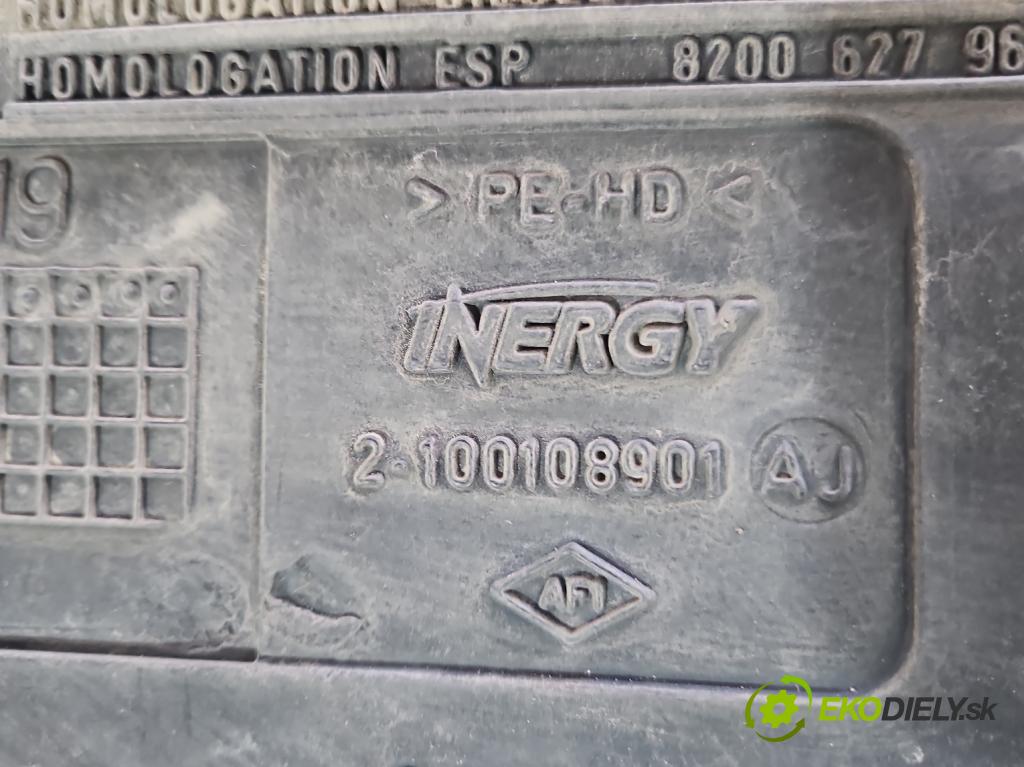 Dacia Duster II 2018-2024 1.6 16V 114 hp manual 84 kW 1598 cm3 5- Nádrž: paliva 172023111R (Palivová nádrž)