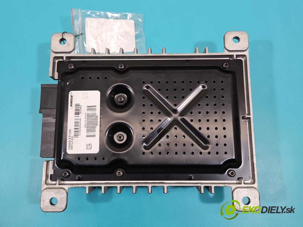 Nissan Qashqai I J10 2006-2013 1.5 dci 106 HP manual 78 kW 1461 cm3 5- Zesilovač: 28060-EY10A (Zosilňovač)