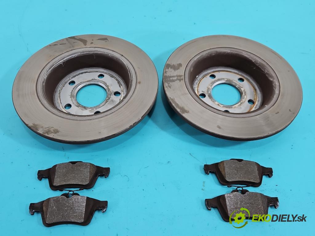 Ford Transit Connect II 2012-2022 1.5 tdci 120 HP manual 88.2 kW 1499 cm3 5- Štíty: brzdové zadné