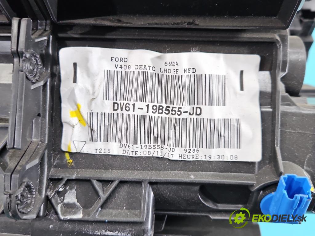 Ford Transit Connect II MK2 2012-2022 1.5 tdci 120 hp manual 88,2 kW 1499 cm3 5- radiátor DV61-19B555-JD (Radiátor topení)