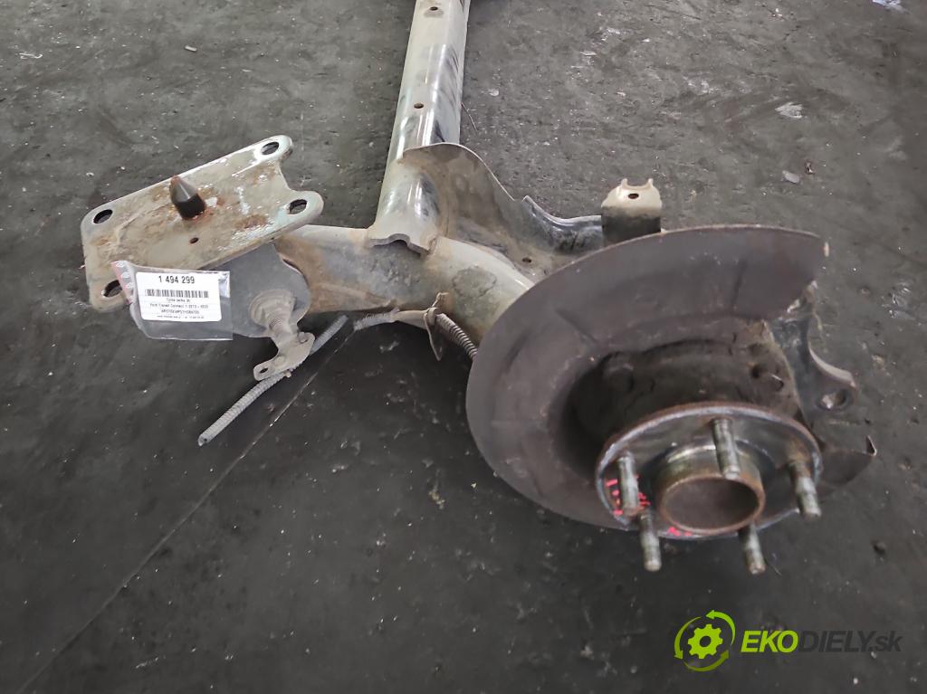 Ford Transit Connect II 2012-2022 1.5 tdci 120 hp manual 88.2 kW 1499 cm3 5- zadní výztuha  (Zadní výztuha)