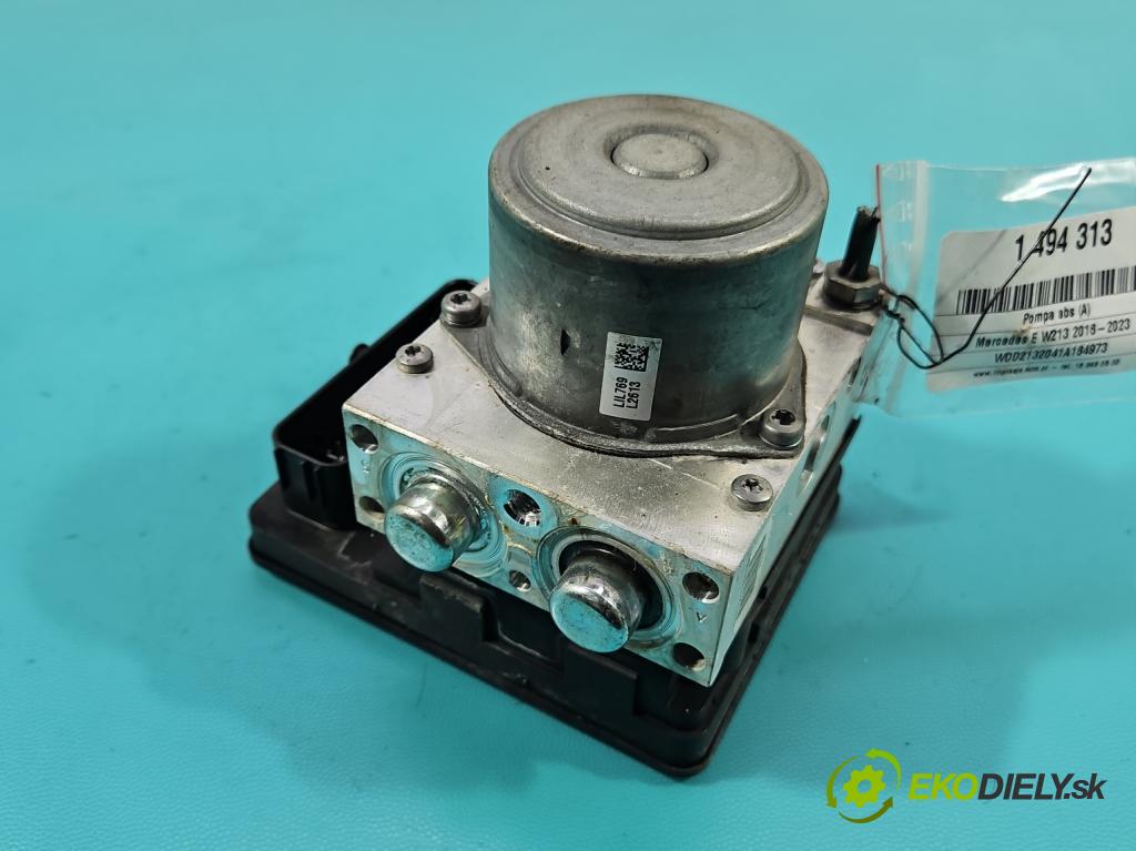 Mercedes E W213 2016-2023 2.0 CDI 194KM: automatic 143 kW 1950 cm3 5- čerpadlo abs A2134316700 (Pumpa ABS)