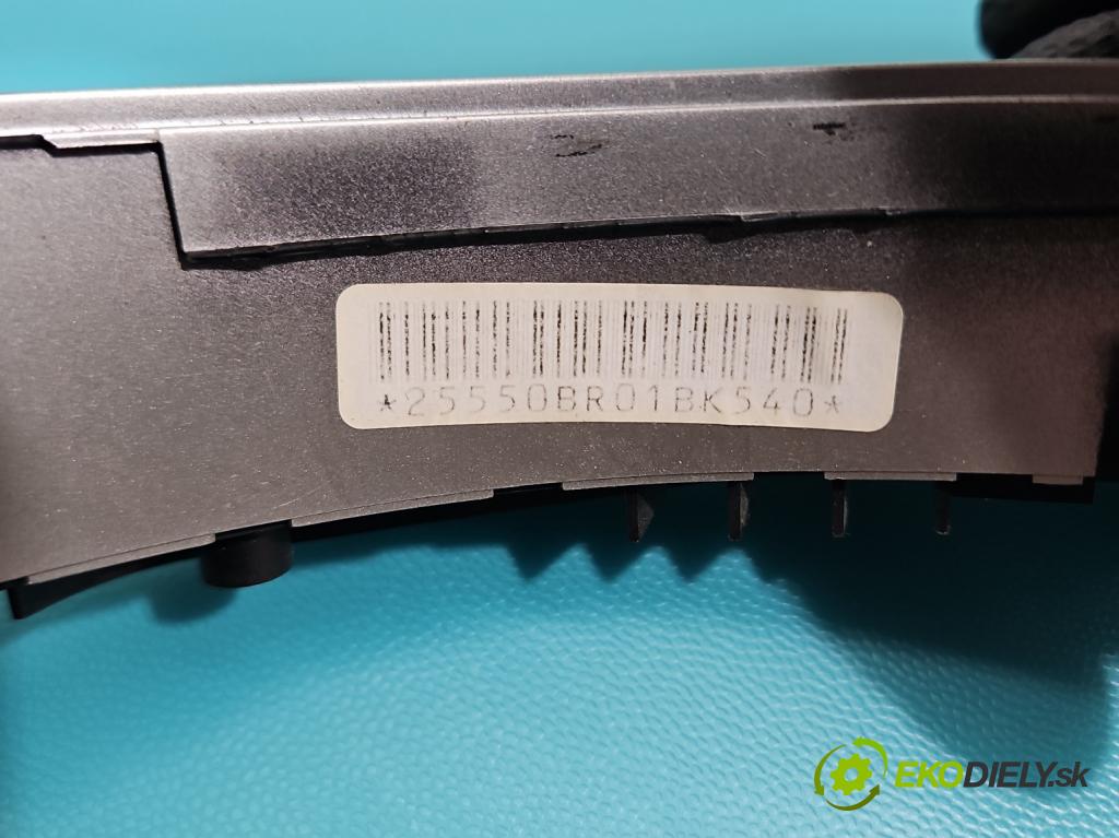 Nissan Qashqai I J10 2006-2013 1.5 dci 106 HP manual 78 kW 1461 cm3 5- prepínač multifunkční: řízení:  (Prepínacie páčky pod volantom)