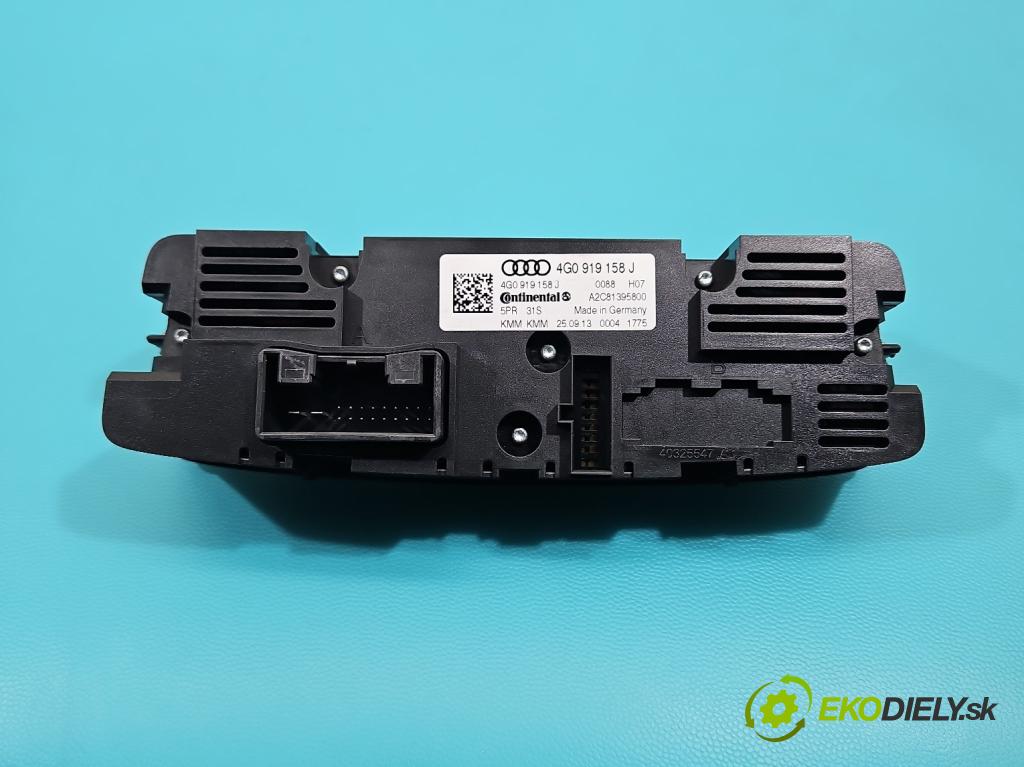 Audi A6 C7 2011-2018 3.0 TDI 313 HP automatic 230 kW 2967 cm3 5- panel kúrenia 4G0919158J