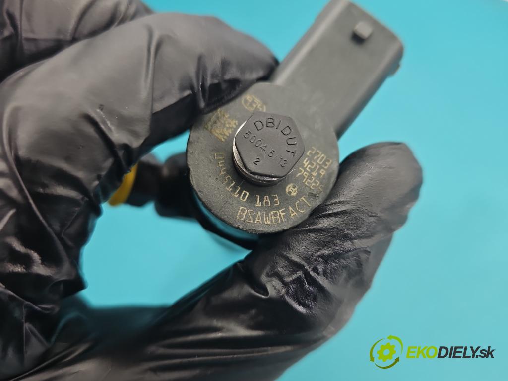 Fiat Doblo I 2001-2010 1.3 jtd 75 hp manual 55 kW 1248 cm3 5- vstřikovač 0445110183 (Vstřikovač paliva)