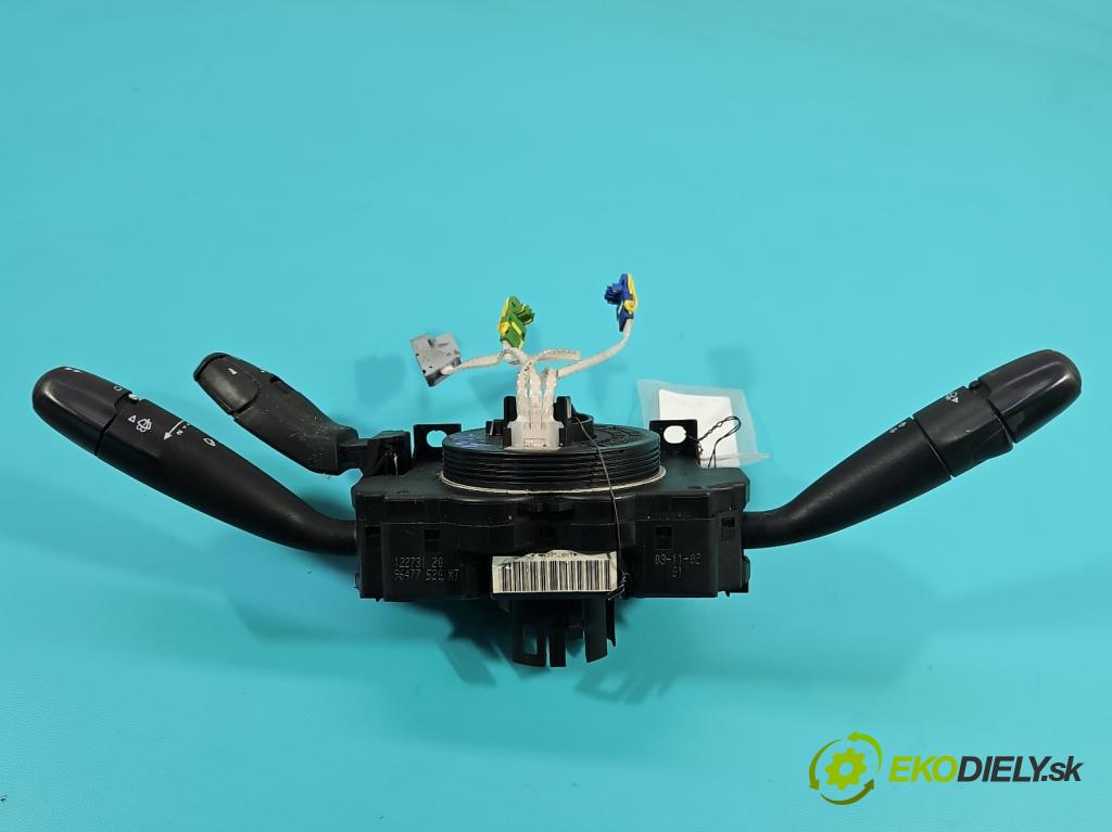 Citroen Xsara Picasso 1,8.0 16V 116 HP manual 85 kW 1749 cm3 5- prepínač komplex: 96477520XT (Prepínacie páčky pod volantom)