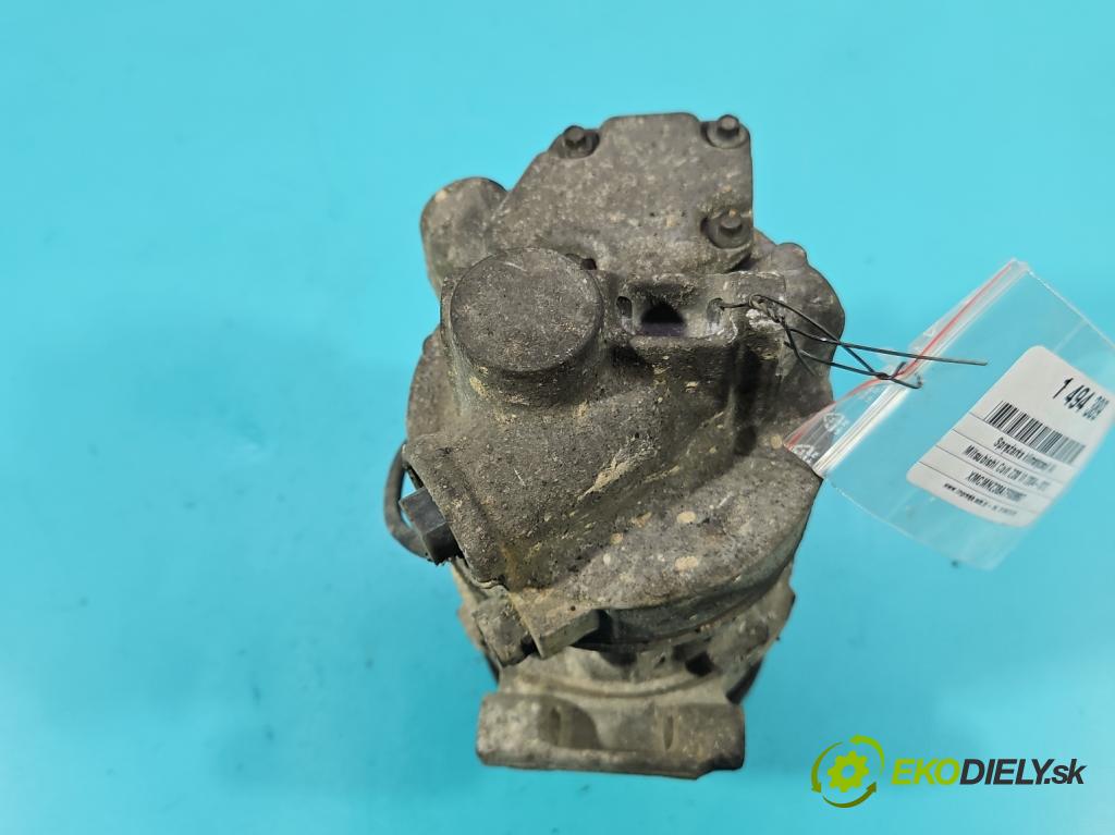 Mitsubishi Colt Z30 VI 2004-2012 1.5 did 68 HP manual 50 kW 1493 cm3 3- Kompresor: klimatizácie 447220-9685 (Kompresor klimatizácie)