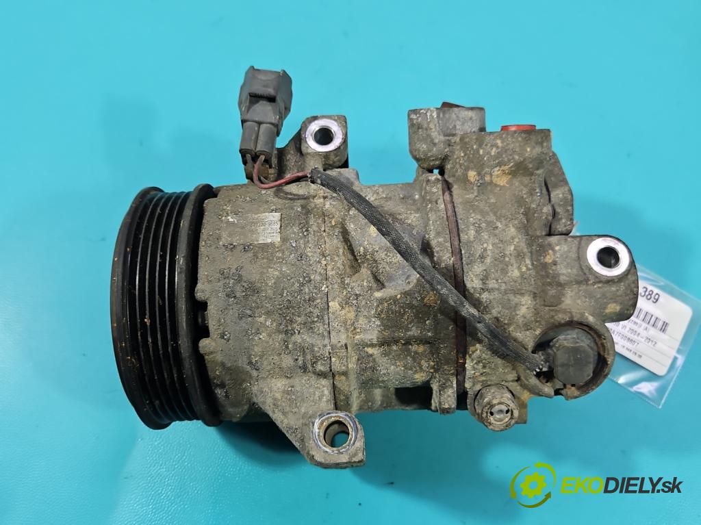 Mitsubishi Colt Z30 VI 2004-2012 1.5 did 68 HP manual 50 kW 1493 cm3 3- Kompresor: klimatizácie 447220-9685 (Kompresor klimatizácie)