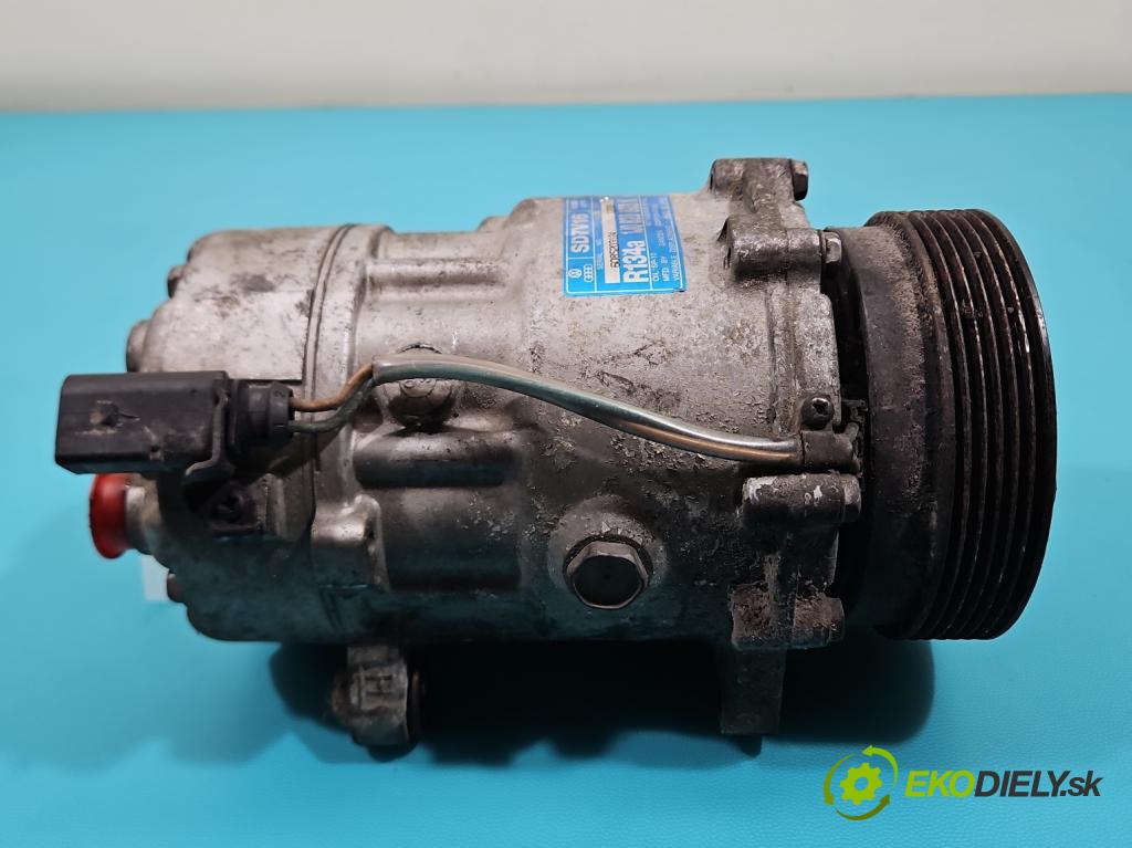 Vw Bora 1.9 tdi 116 HP manual 85 kW 1896 cm3 4- Kompresor: klimatizácie 1J0820803K (Kompresor klimatizácie)