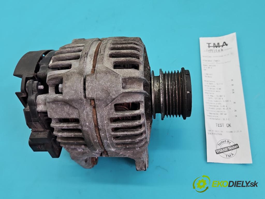 Vw Bora 1.9 tdi 116 HP manual 85 kW 1896 cm3 4- Alternator 038903023L (Alternátor)