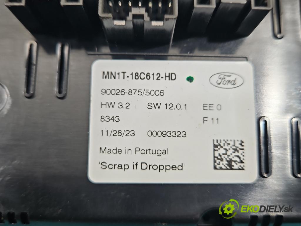 Ford Puma II MK2 2019- 1.0 EcoBoost: 155 HP manual 114 kW 999 cm3 5- panel kúrenia MN1T-18C612-HD