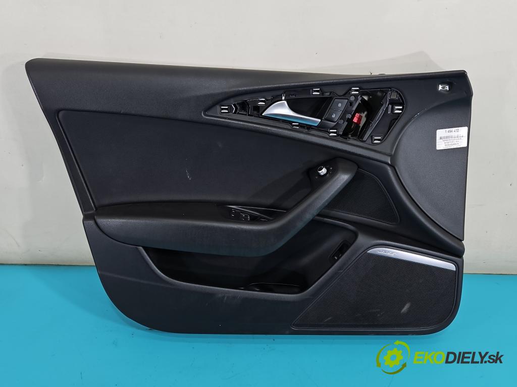 Audi A6 C7 2011-2018 3.0 TDI 313 hp automatic 230 kW 2967 cm3 5- Tapacír: dveře přední levé 4G1867021