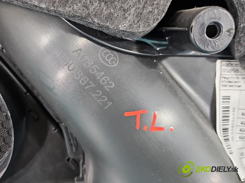 Audi A6 C7 2011-2018 3.0 TDI 313 hp automatic 230 kW 2967 cm3 5- Tapacír: dveře zadní levé 4G0867221