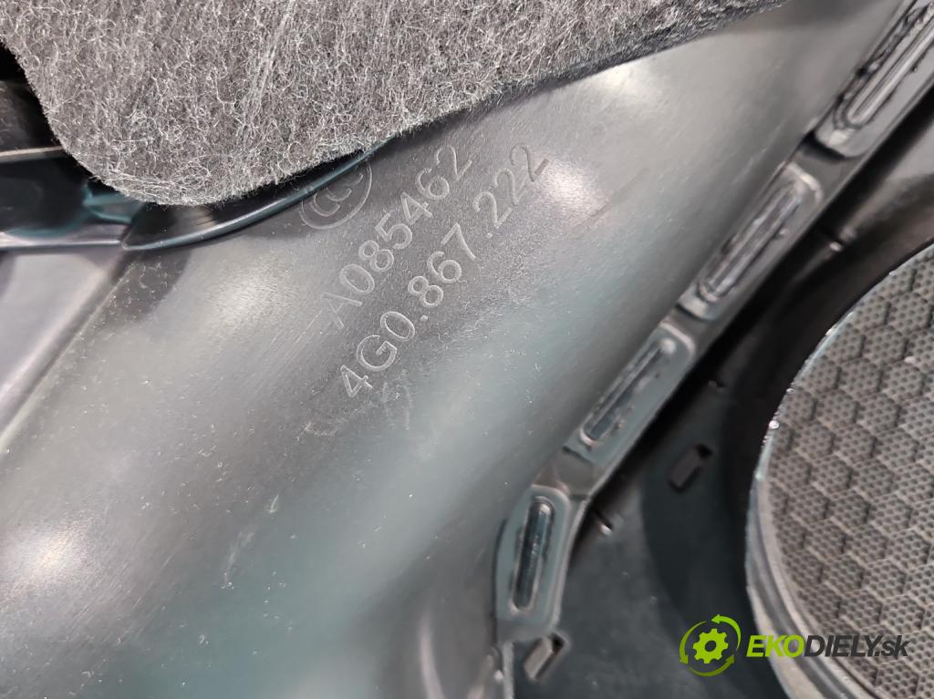 Audi A6 C7 2011-2018 3.0 TDI 313 hp automatic 230 kW 2967 cm3 5- Tapacír: dveře zadní pravé 4G0867222