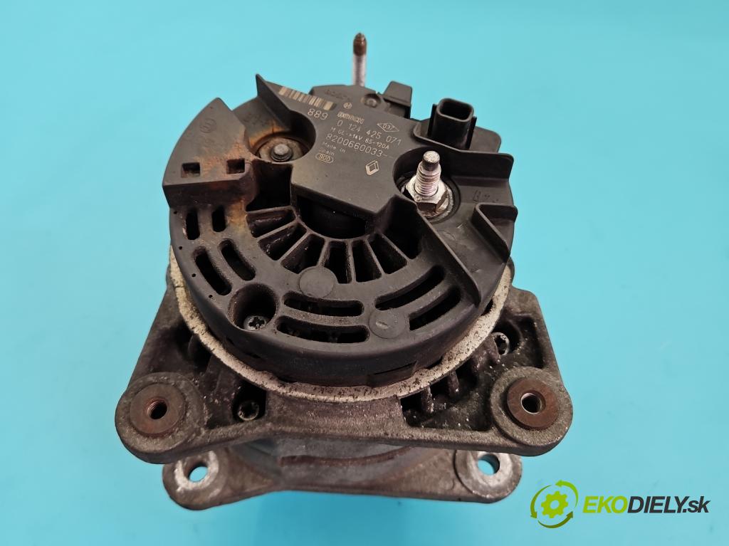 Renault Clio III 2005-2012 1.5 dci 68 HP manual 50 kW 1461 cm3 3- Alternator 0124425071 (Alternátor)