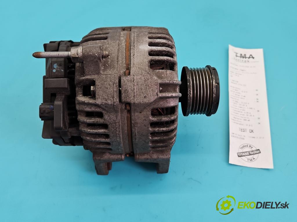 Renault Clio III 2005-2012 1.5 dci 68 HP manual 50 kW 1461 cm3 3- Alternator 0124425071 (Alternátor)