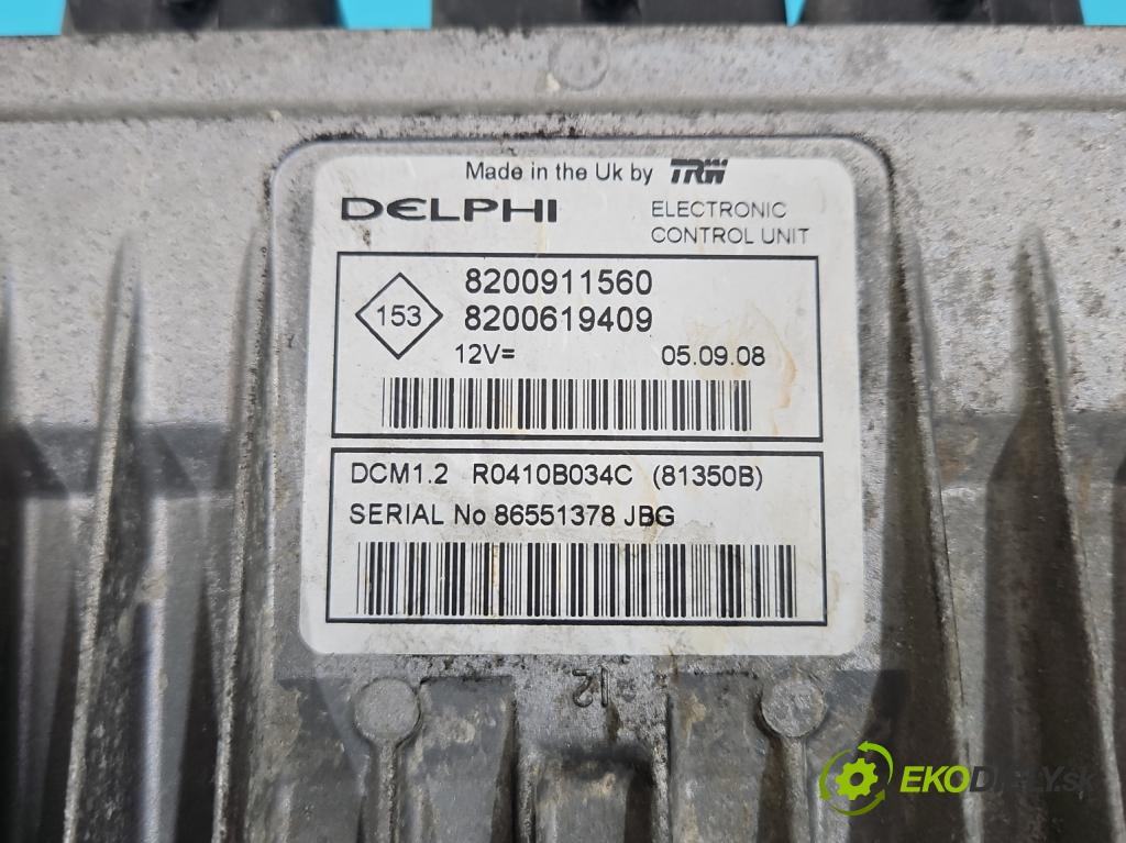 Renault Clio III 2005-2012 1.5 dci 68 HP manual 50 kW 1461 cm3 3- riadiaca jednotka motora 8200911560