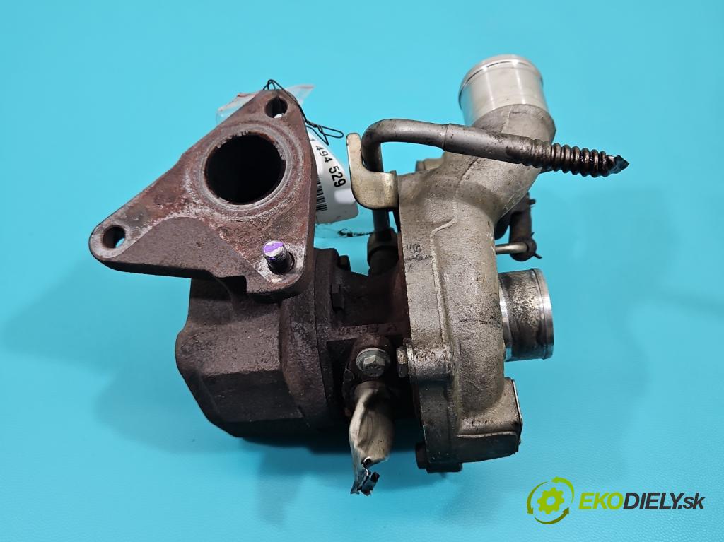 Renault Clio III 2005-2012 1.5 dci 68 hp manual 50 kW 1461 cm3 3- Turbodmychadlo 54359710011 (Kompletní turbodmychadlo)