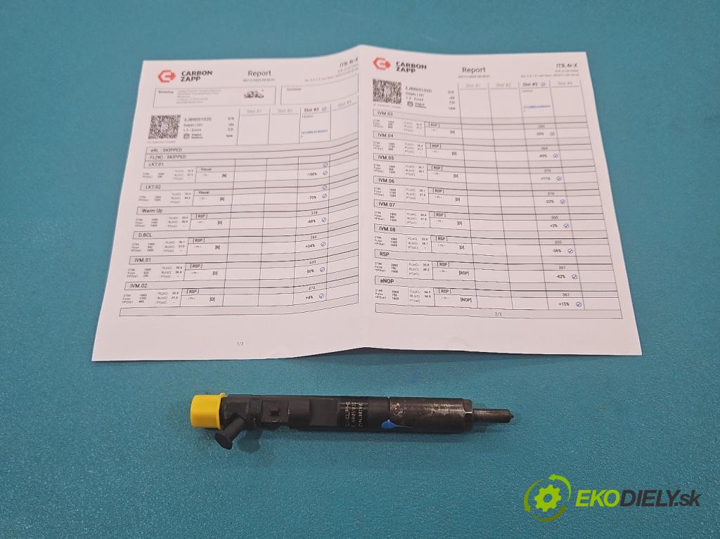 Renault Clio III 2005-2012 1.5 dci 68 hp manual 50 kW 1461 cm3 3- vstřikovač EJBR05102D (Vstřikovač paliva)