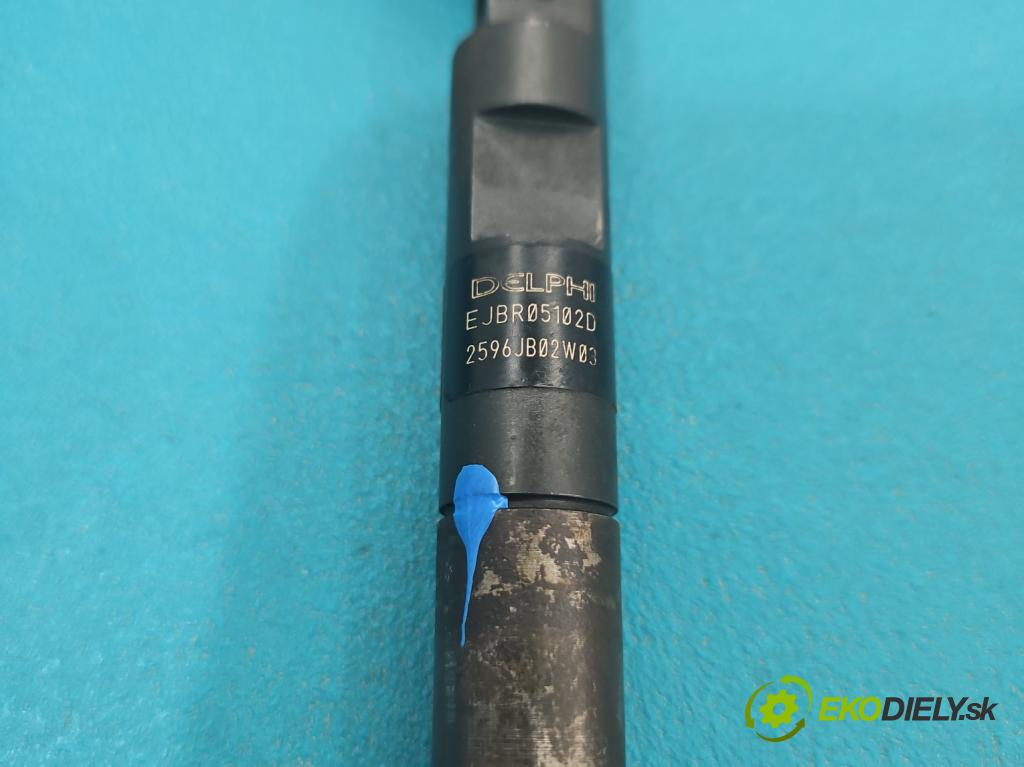 Renault Clio III 2005-2012 1.5 dci 68 hp manual 50 kW 1461 cm3 3- vstřikovač EJBR05102D (Vstřikovač paliva)