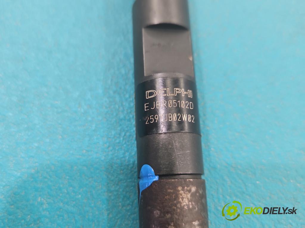 Renault Clio III 2005-2012 1.5 dci 68 hp manual 50 kW 1461 cm3 3- vstřikovač EJBR05102D (Vstřikovač paliva)