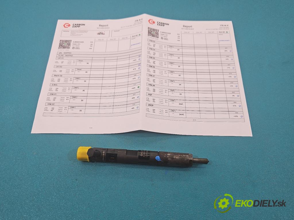 Renault Clio III 2005-2012 1.5 dci 68 hp manual 50 kW 1461 cm3 3- vstřikovač EJBR05102D (Vstřikovač paliva)