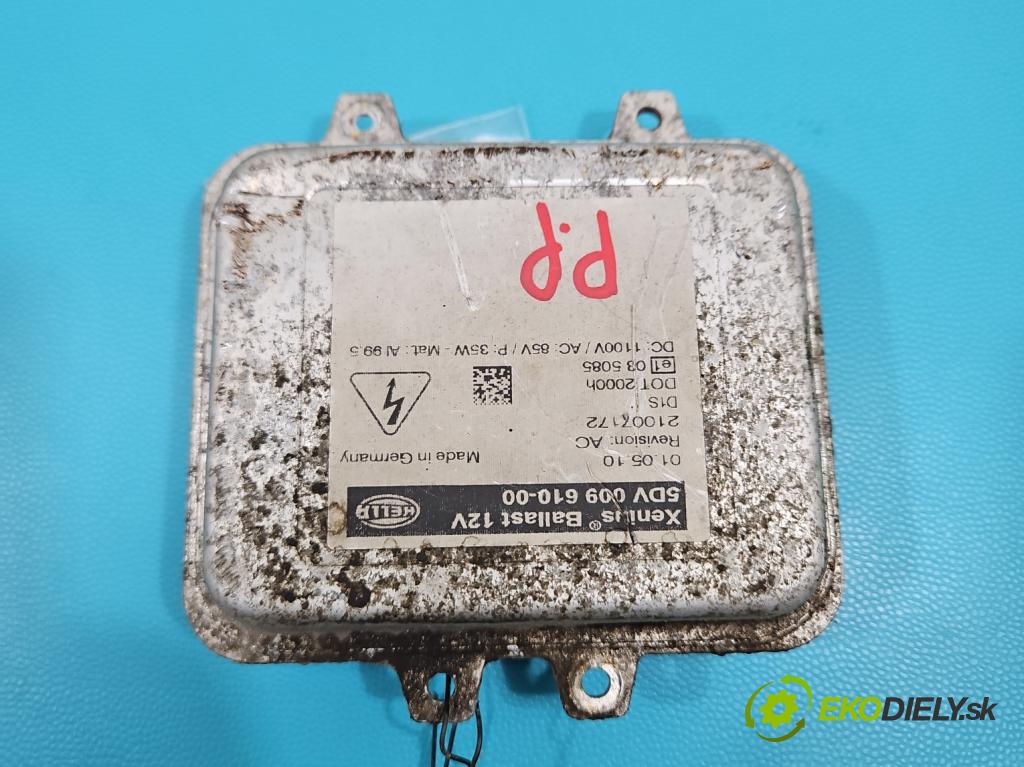 Nissan Qashqai I J10 2006-2013 1.5 dci 106 HP manual 78 kW 1461 cm3 5- střídač: xenon 5DV009610-00 (Riadiaca jednotka xenónu)