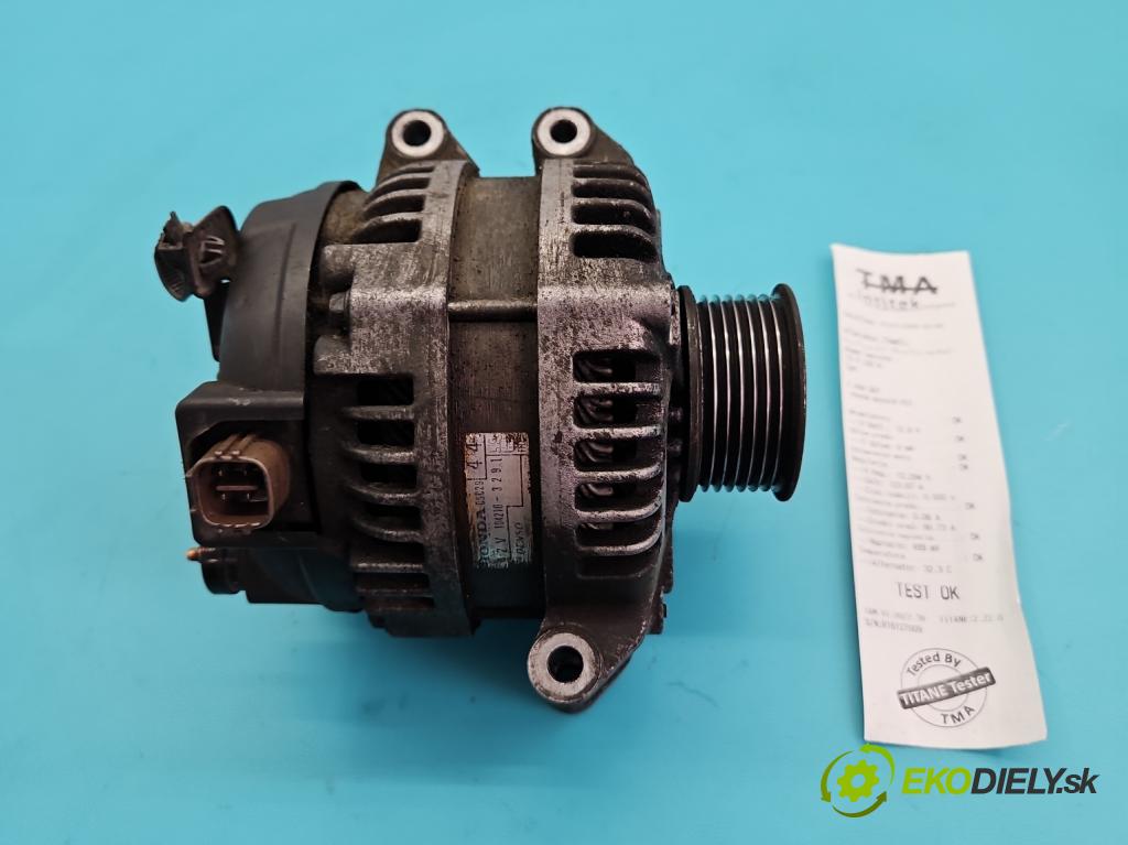 Honda Accord VII 2002-2008 2.0 16V 155 HP manual 114 kW 1998 cm3 5- Alternator 104210-3291 (Alternátor)