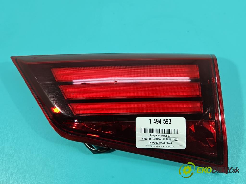 Mitsubishi Outlander III 2012-2022 2.4 135 HP automatic 99 kW 2360 cm3 5- svetlo / reflektor zadné pravé  (Kľučka dverí ostatné)