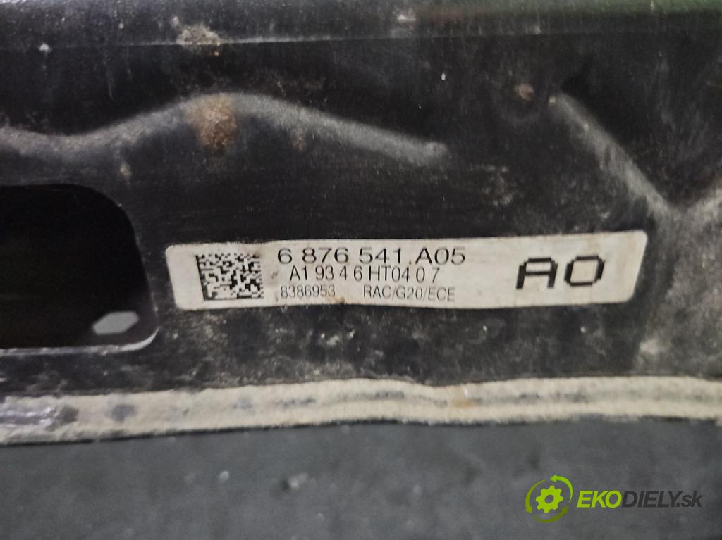 Bmw 3 G20 2018- 2.0 T 184 hp automatic 135 kW 1998 cm3 4- zadní výztuha 6876541 (Zadní výztuha)