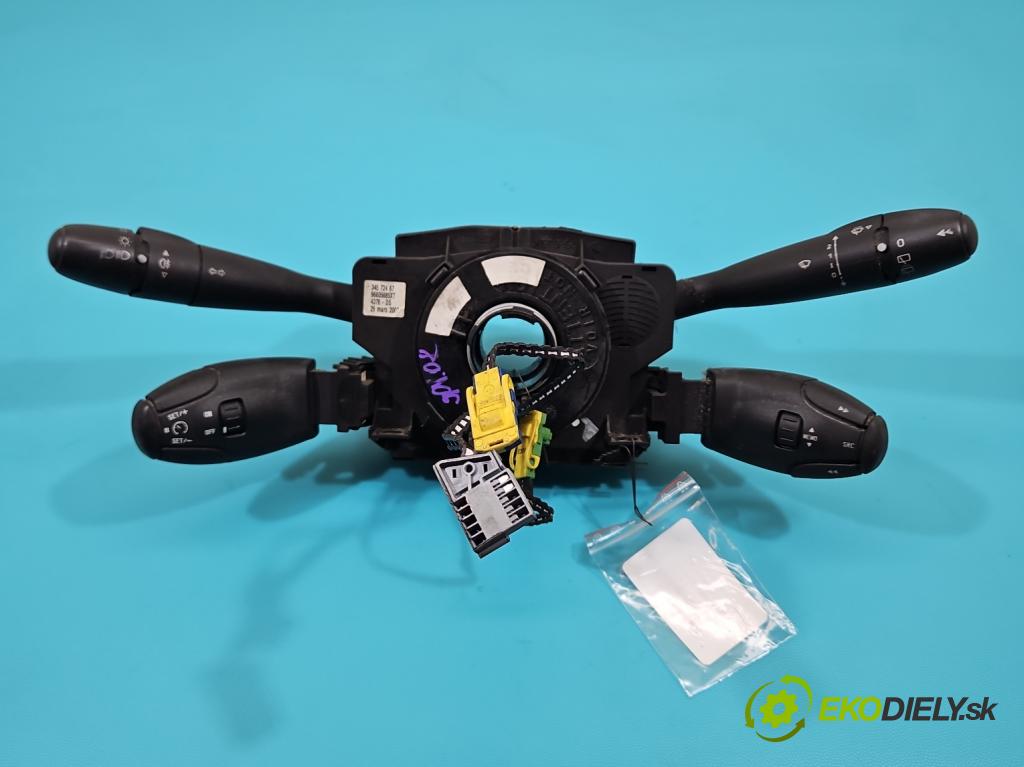 Peugeot 307 2.0 hdi 90 HP manual 66 kW 1997 cm3 5- prepínač komplex: 96605685XT (Prepínacie páčky pod volantom)