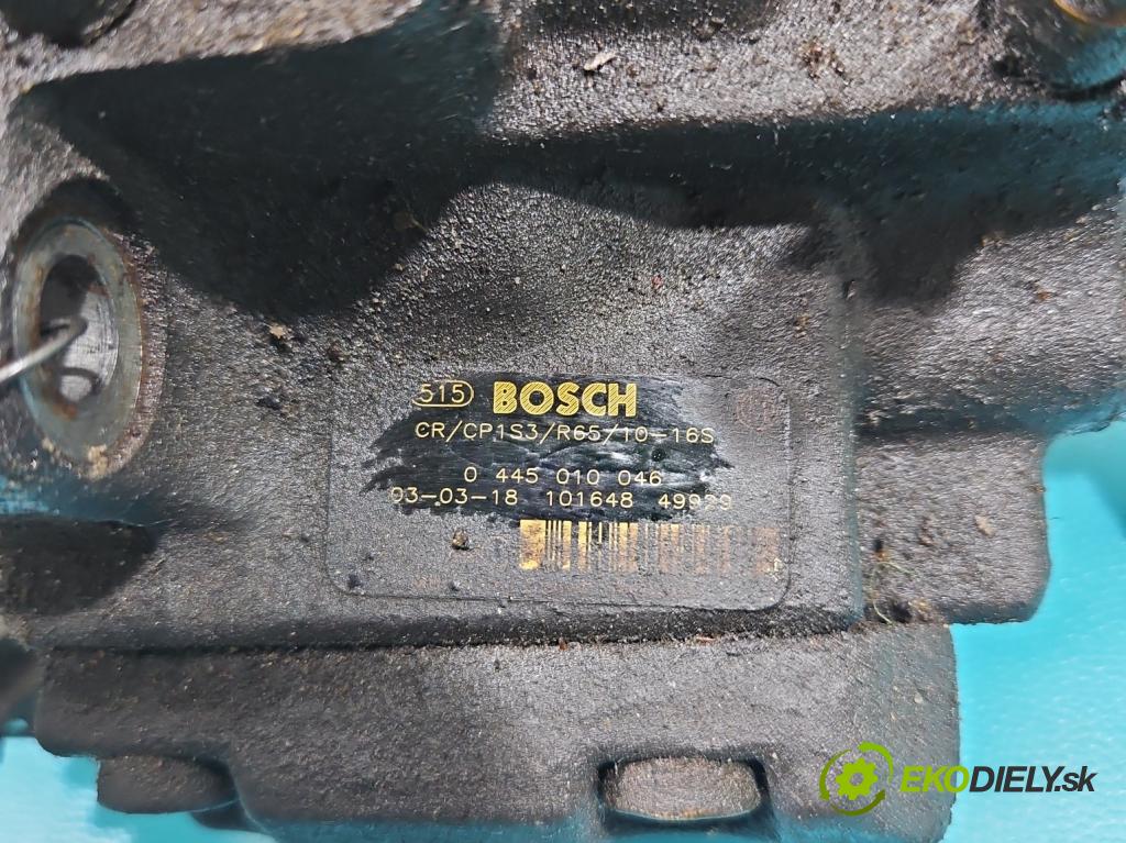 Peugeot 307 2.0 hdi 90 HP manual 66 kW 1997 cm3 5- čerpadlo vstrekovacia 0445010046 (Vstrekovacie čerpadlo)