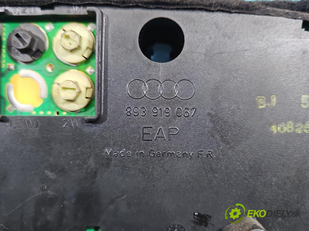 Audi 80 B4 1991-1994 1.9 tdi 90 HP manual 66 kW 1896 cm3 5- prístrojovka/ budíky 8A0919033N (Prístrojová doska)