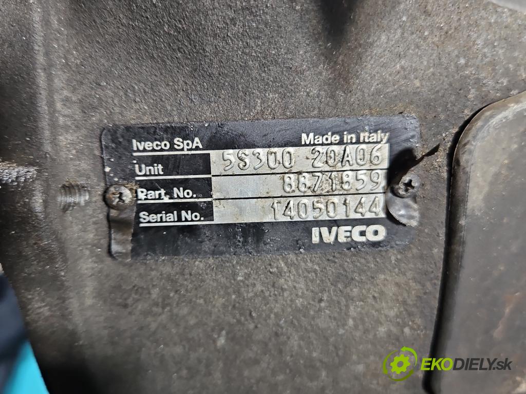 Iveco Daily III 1999-2006 2.3 HPI 116 hp manual 85 kW 2286 cm3 5- převodovka stupňová manual 5S300