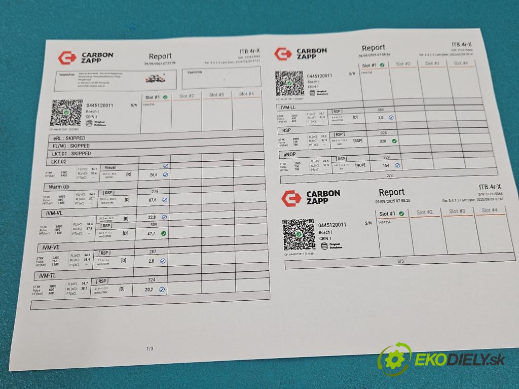 Iveco Daily III 1999-2006 2.3 HPI 116 HP manual 85 kW 2286 cm3 5- vstrek 0445120011 (Vstrekovač paliva)