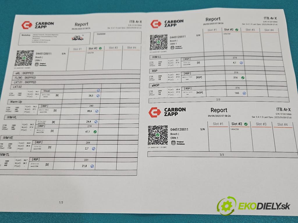 Iveco Daily III 1999-2006 2.3 HPI 116 HP manual 85 kW 2286 cm3 5- vstrek 0445120011 (Vstrekovač paliva)