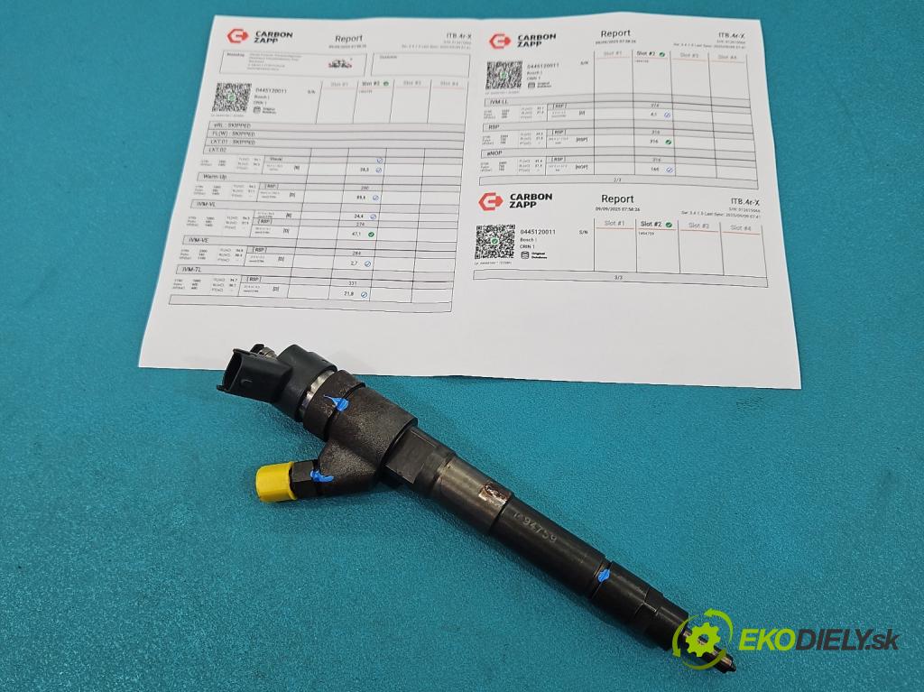 Iveco Daily III 1999-2006 2.3 HPI 116 HP manual 85 kW 2286 cm3 5- vstrek 0445120011 (Vstrekovač paliva)