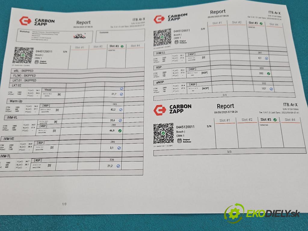 Iveco Daily III 1999-2006 2.3 HPI 116 HP manual 85 kW 2286 cm3 5- vstrek 0445120011 (Vstrekovač paliva)