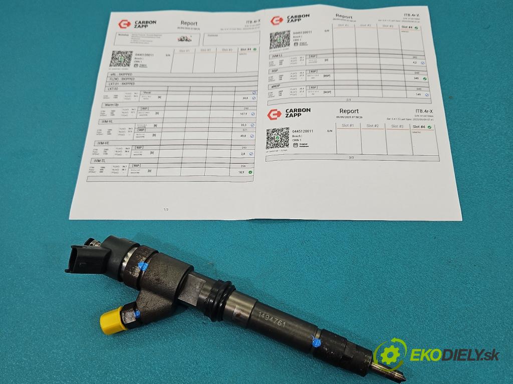 Iveco Daily III 1999-2006 2.3 HPI 116 HP manual 85 kW 2286 cm3 5- vstrek 0445120011 (Vstrekovač paliva)