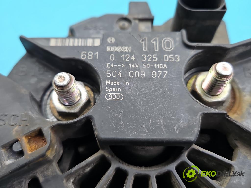 Iveco Daily III 1999-2006 2.3 HPI 116 HP manual 85 kW 2286 cm3 5- Alternator 0124325053 (Alternátor)