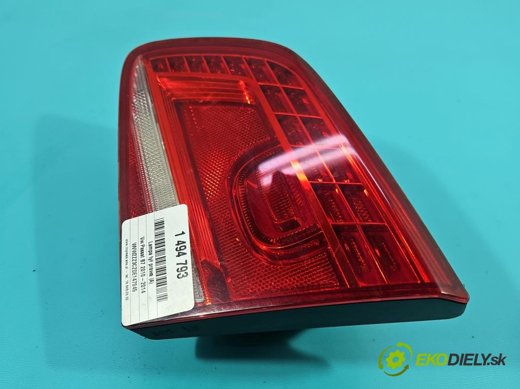 Vw Passat B7 2010-2014 2.0 TSI 211KM automatic 155 kW 1984 cm3 4- světlo zadní pravé 3AE945307D (Klika dveří ostatní)