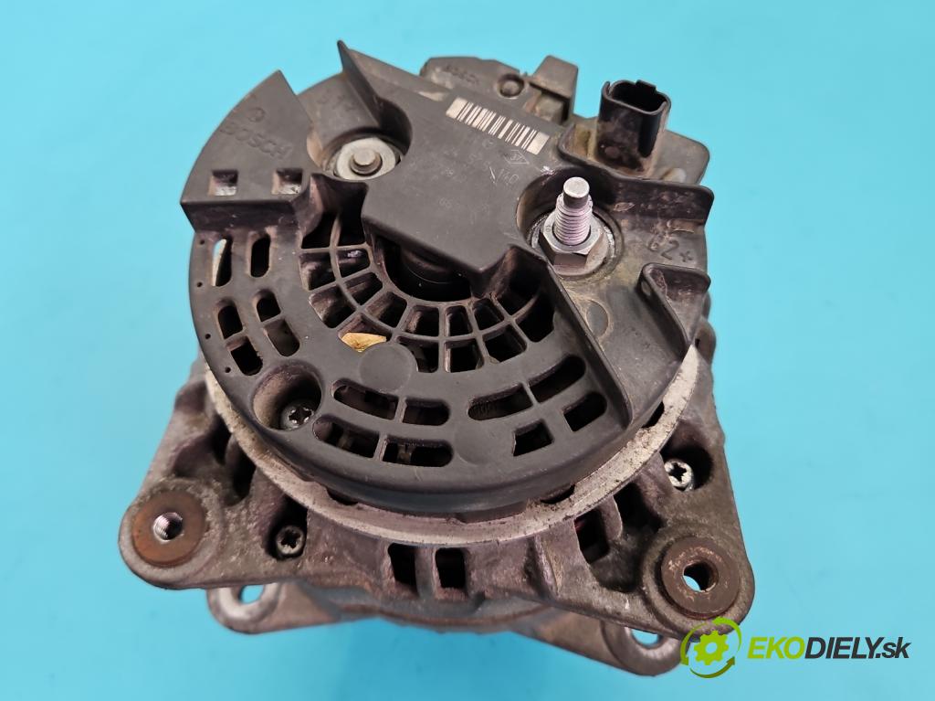 Nissan Qashqai I J10 2006-2013 1.5 dci 106 HP manual 78 kW 1461 cm3 5- Alternator 0124525140 (Alternátor)