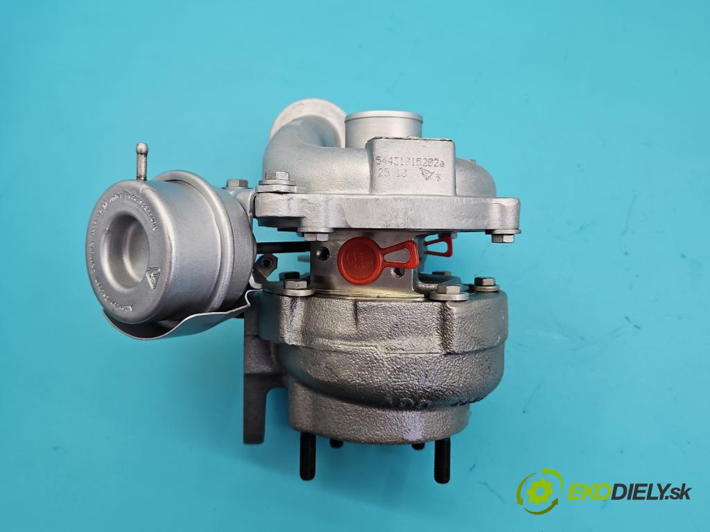 Nissan Qashqai I J10 2006-2013 1.5 dci 106 hp manual 78 kW 1461 cm3 5- Turbodmychadlo repasováno 54399700070